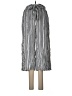 Angie 100% Rayon Stripes Silver Casual Pants Size M - photo 1
