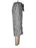 Angie 100% Rayon Stripes Silver Casual Pants Size M - photo 4