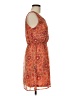 Pink Owl 100% Polyester Paisley Orange Cocktail Dress Size M - photo 4
