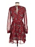 Miami 100% Polyester Burgundy Kimono Size M - photo 2
