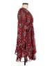 Miami 100% Polyester Burgundy Kimono Size M - photo 4