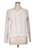Lauren by Ralph Lauren 100% Cotton Solid Ivory Pullover Sweater Size XL - photo 1
