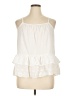 Unbranded 100% Polyester Ivory Sleeveless Blouse Size XL - photo 1