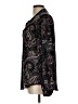 Daniel Rainn 100% Polyester Paisley Black Long Sleeve Blouse Size L - photo 5