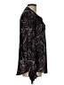 Daniel Rainn 100% Polyester Paisley Black Long Sleeve Blouse Size L - photo 4