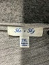 She + Sky Gray 3/4 Sleeve Top Size 2X - photo 7