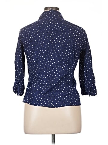 Coldwater Creek 3/4 Sleeve Button-Down Shirt (view 2)