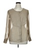 Rafaella 100% Polyester Tan Long Sleeve Blouse Size 1X - photo 1