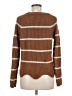Pinque Stripes Brown Pullover Sweater Size M - photo 2