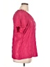 retrology 100% Polyester Pink Short Sleeve Blouse Size XL - photo 4