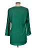 The Limited 100% Polyester Green 3/4 Sleeve Blouse Size L - photo 2