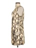 Toccin 100% Polyester Animal Print Tan Cocktail Dress Size S - photo 5