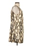Toccin 100% Polyester Animal Print Tan Cocktail Dress Size S - photo 4