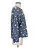 Michael Lauren Stars Blue Long Sleeve T-Shirt Size XS - photo 4