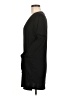 Lulus Solid Black Casual Dress Size M - photo 5