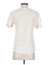 Left Coast by Dolan 100% Cotton Ivory Short Sleeve Top Size S - photo 2