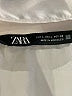 Zara Solid Ivory Long Sleeve Blouse Size L - photo 7