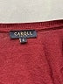 Caroll Burgundy Pullover Sweater Size S - photo 7