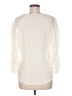 Left Coast by Dolan 100% Polyester Ivory 3/4 Sleeve Blouse Size M - photo 2