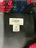 J.Crew Factory Store 100% Polyester Floral Black Long Sleeve Blouse Size M - photo 7