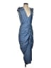 Veronica Beard Stripes Blue Cocktail Dress Size 4 - photo 1