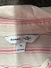 Old Navy 100% Cotton Stripes Pink Long Sleeve Button-Down Shirt Size XL - photo 7