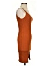 Unbranded Orange Casual Dress Size XXS (estimated) - photo 4