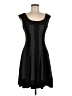 Connected Apparel Graphic Black Cocktail Dress Size 8 - photo 1
