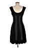 Connected Apparel Graphic Black Cocktail Dress Size 8 - photo 2