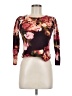 Talbots Floral Burgundy Pullover Sweater Size M - photo 1