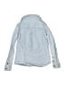 Hanna Andersson Blue Long Sleeve Button-Down Shirt Size 150 cm / US 12 - photo 2