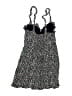 Pull&Bear Print Blue Black Cocktail Dress Size S - photo 2