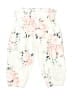 Unbranded Floral Ivory Snow Pants With Bib Size 0-3 mo - photo 2