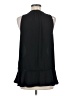 Mossimo 100% Polyester Black Sleeveless Blouse Size M - photo 2