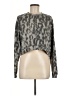 Blank NYC Animal Print Gray Pullover Sweater Size M - photo 1