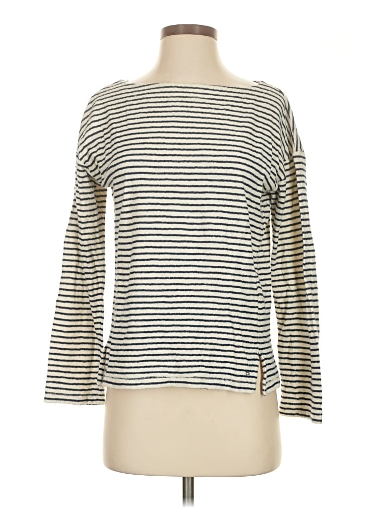 Pre-owned Bellerose Long Sleeve T-shirt In Ivory