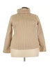 J.Crew Factory Store 100% Polyester Tan Turtleneck Sweater Size XXL - photo 1
