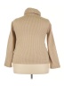 J.Crew Factory Store 100% Polyester Tan Turtleneck Sweater Size XXL - photo 2