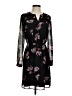 Daniel Rainn 100% Polyester Print Black Cocktail Dress Size S - photo 1