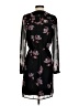 Daniel Rainn 100% Polyester Print Black Cocktail Dress Size S - photo 2