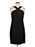 Laundry by Shelli Segal 100% Polyester Solid Black Cocktail Dress Size 6 - photo 1