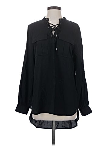 Haute Hippie Long Sleeve Blouse (view 1)