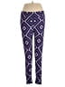 Lularoe Print Blue Leggings Size 1X (Tall & Curvy) - photo 1