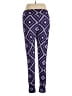 Lularoe Print Blue Leggings Size 1X (Tall & Curvy) - photo 2