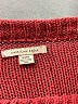 American Eagle Outfitters 100% Cotton Solid Burgundy Pullover Sweater Size M - photo 7