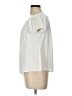 Adiva 100% Cotton Ivory Short Sleeve Blouse Size L - photo 5