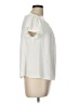 Adiva 100% Cotton Ivory Short Sleeve Blouse Size L - photo 4