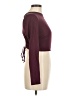 Garage Burgundy Long Sleeve Turtleneck Size M - photo 4