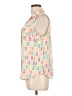 Talbots Outlet 100% Polyester Hearts Ivory Sleeveless Blouse Size Lg Petite - photo 5