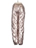 Fashion Nova Metallic Silver Casual Pants Size S - photo 2